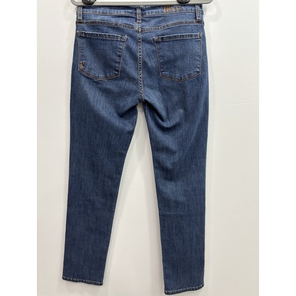 Kut From the Kloth Jeans Womens Size 4 Blue Skinny Dark Wash Stretch Denim Pants - Picture 2 of 12